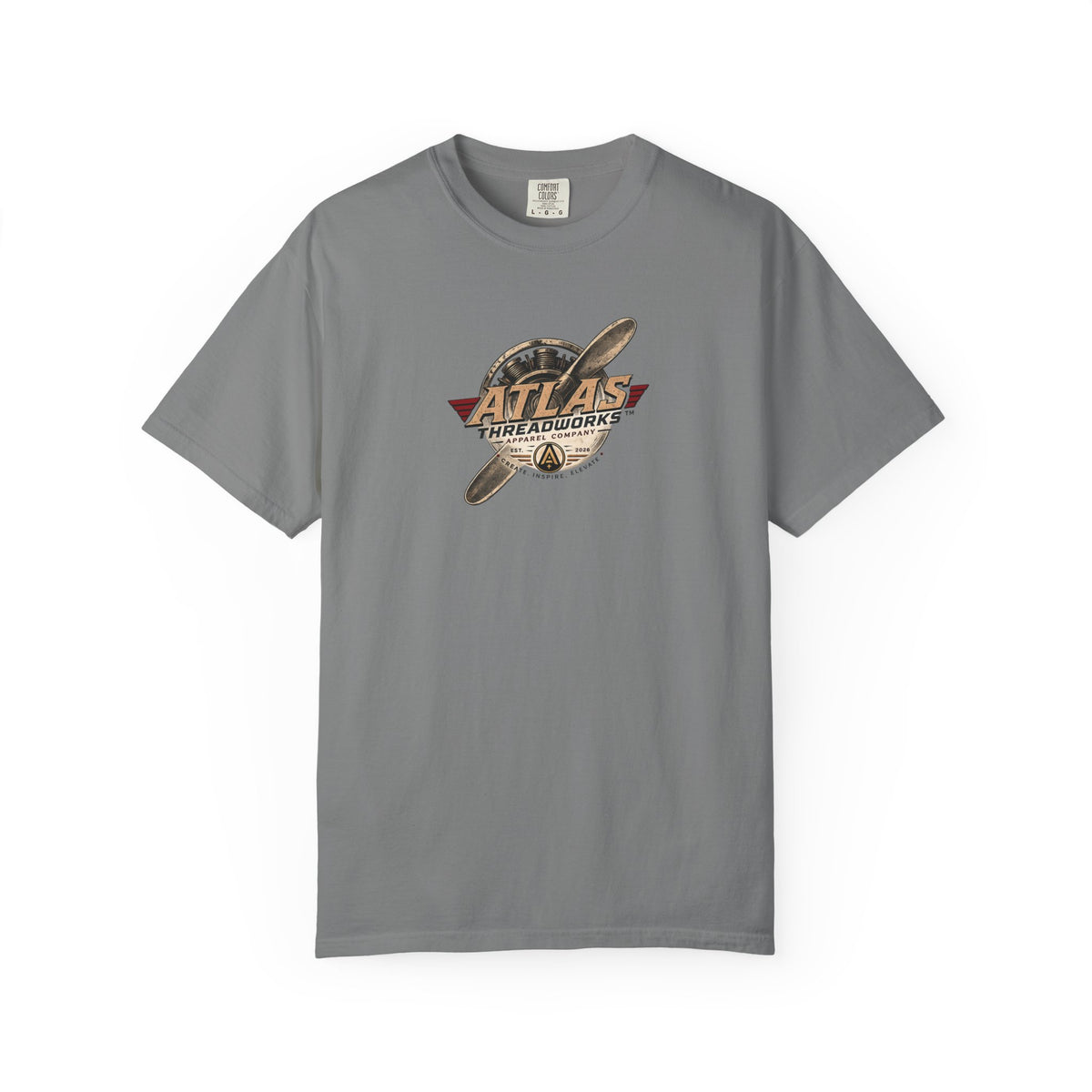 Atlas Threadworks Vintage Airplane T-Shirt