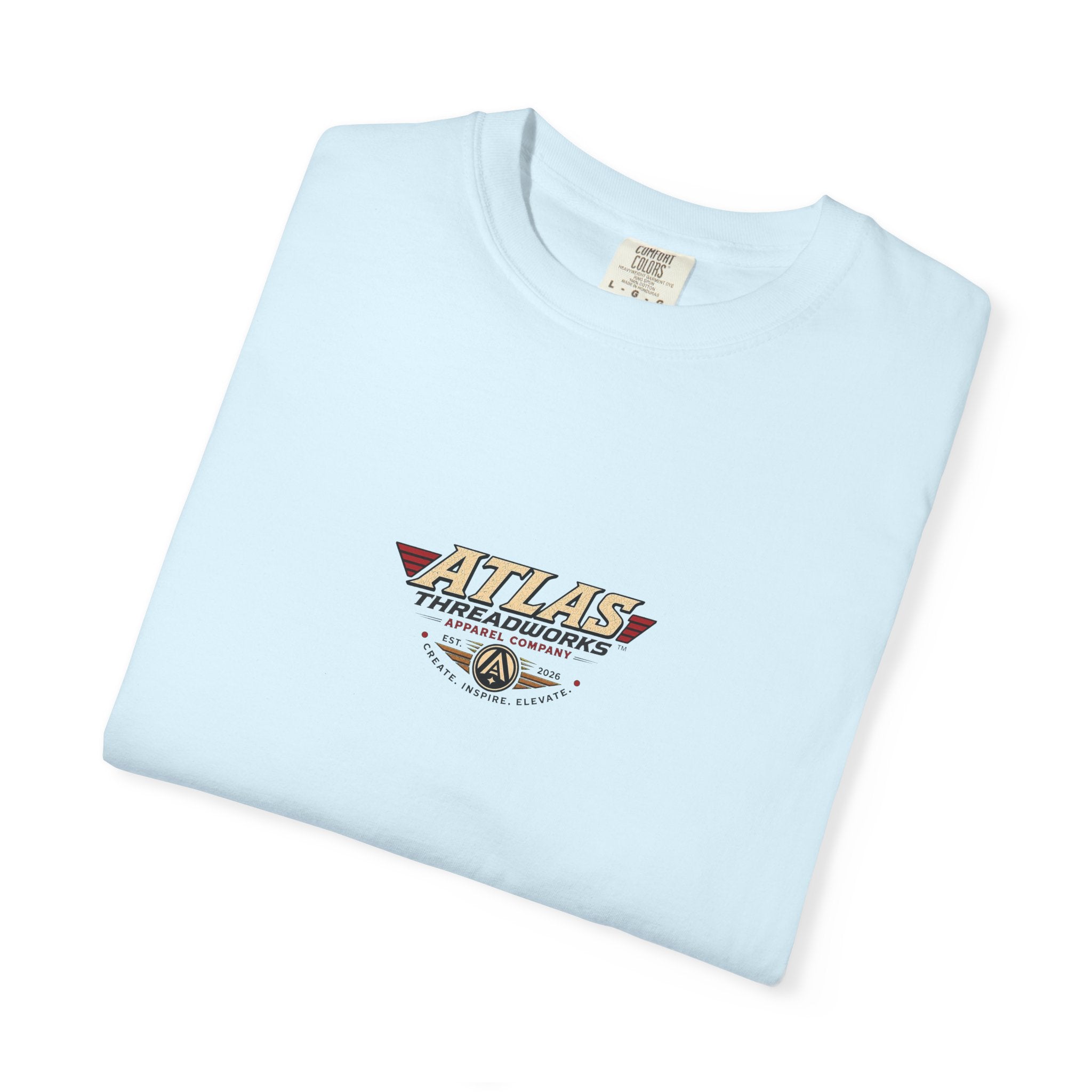 Atlas Threadworks Vintage Graphic T-Shirt — Retro Hummingbird Logo Tee