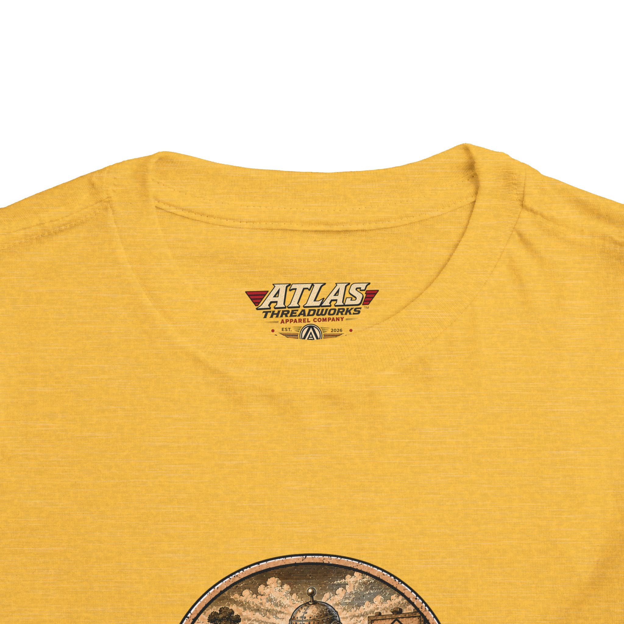 Toddler Tee — Atlas Threadworks Vintage Learning to Drive Logo Kids Shirt