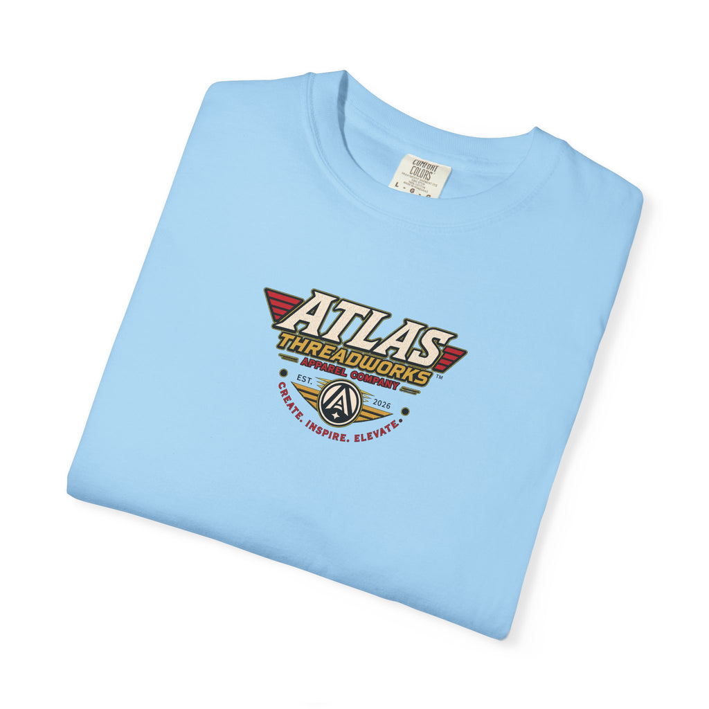 Atlas Threadworks Graphic T-Shirt — Vintage UFO Robot Chase