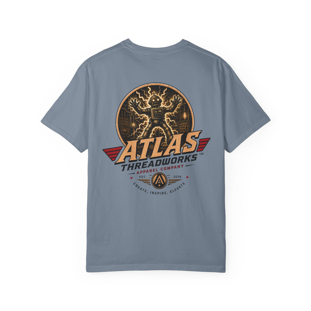 Atlas Threadworks Graphic T-Shirt — Vintage Electric Robot