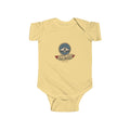 Aviator Baby Bodysuit — 'Atlas Air Adventures' Vintage Pilot Logo Infant Onesie