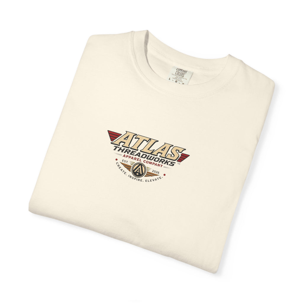Atlas Threadworks Vintage Robot T-Shirt — Retro Industrial Graphic Tee
