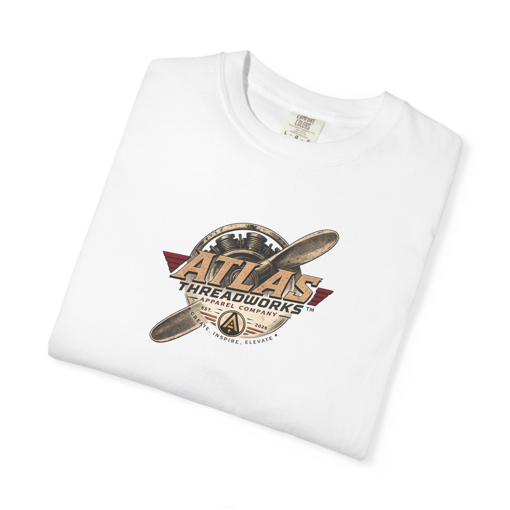 Atlas Threadworks Vintage Airplane T-shirt