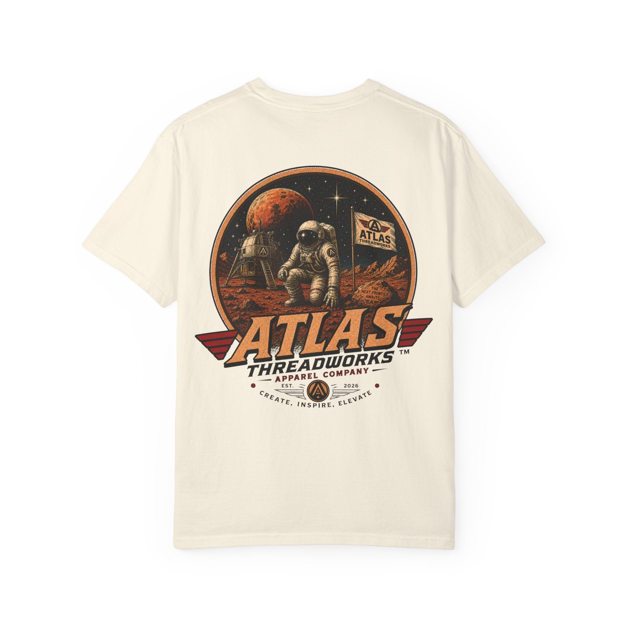 Atlas Threadworks Astronaut Mars Landing T-Shirt