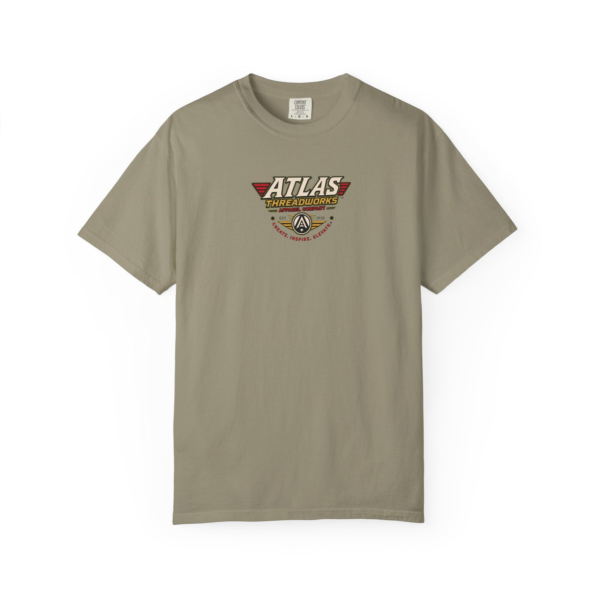 Atlas Threadworks Graphic T-Shirt — Vintage UFO Robot Chase