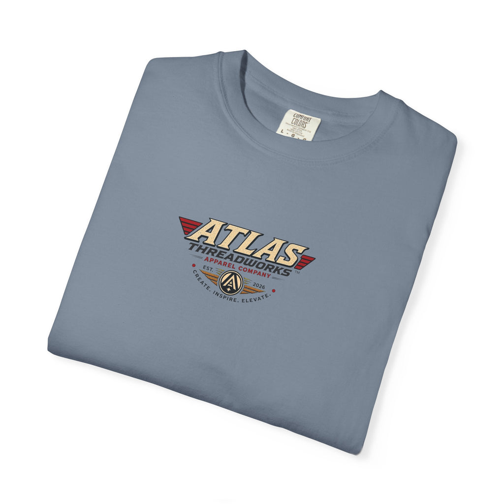 Atlas Threadworks Vintage Robot T-Shirt — Retro Industrial Graphic Tee