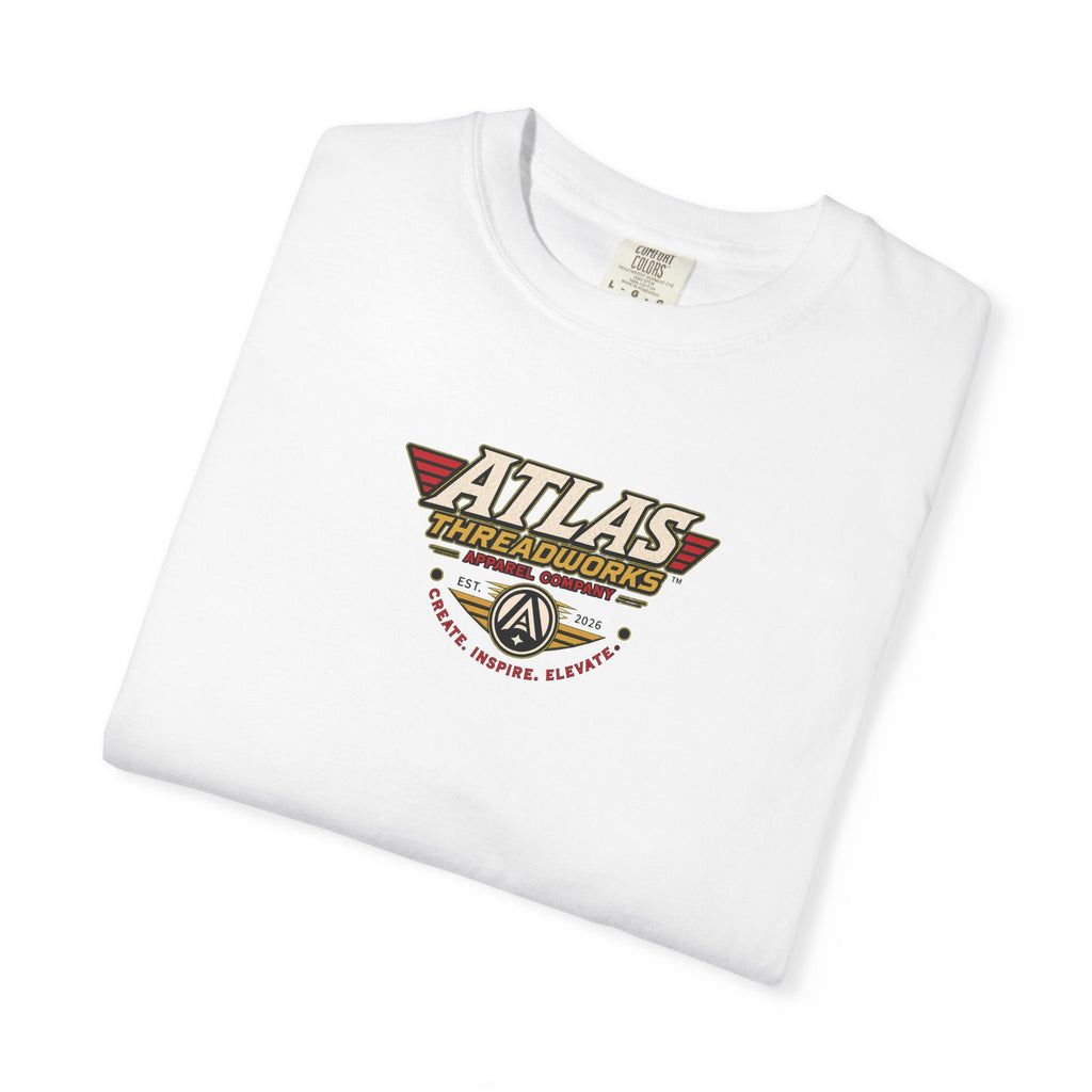 Atlas Threadworks Graphic T-Shirt — Vintage UFO Robot Chase