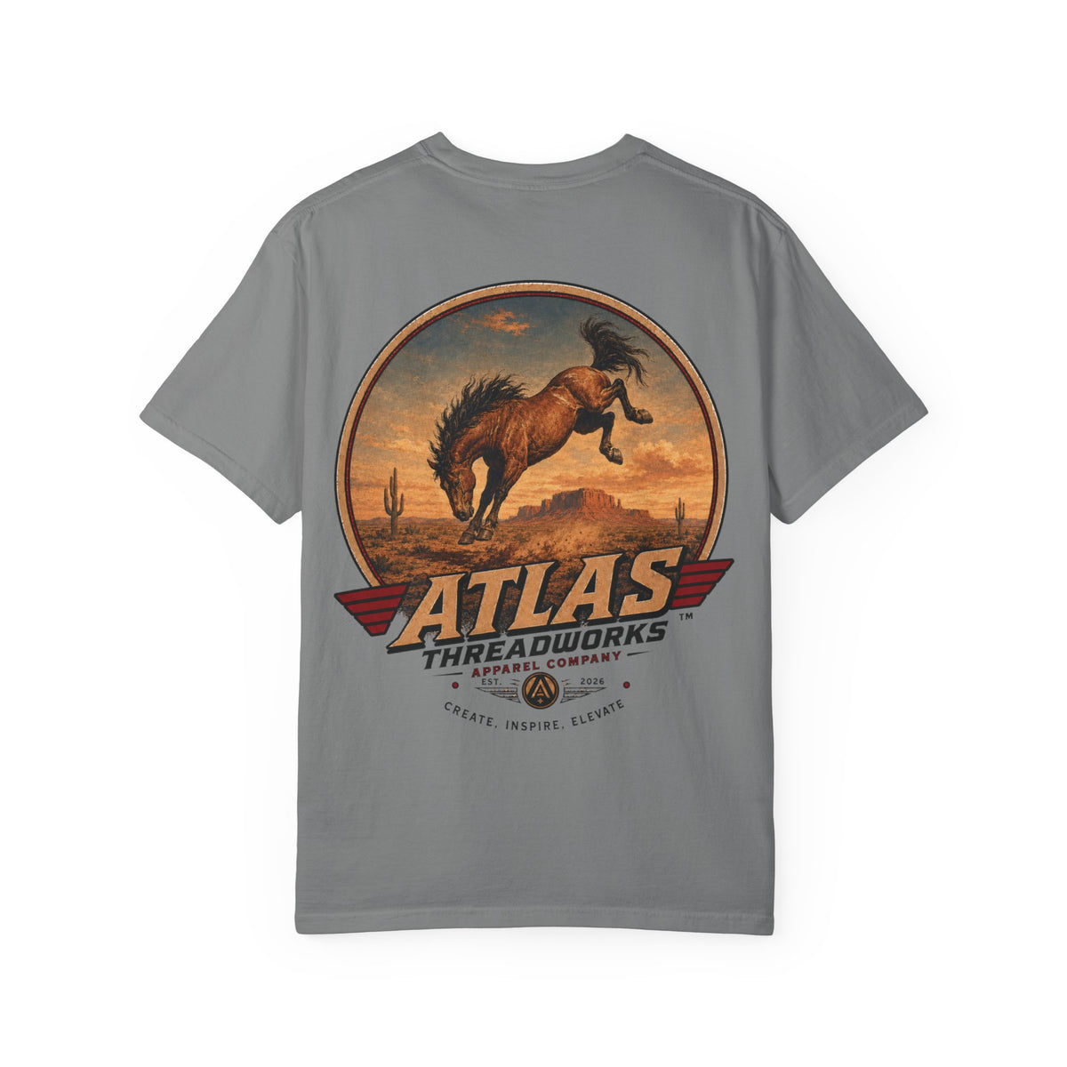 Atlas Threadworks Vintage Rodeo Horse T-Shirt