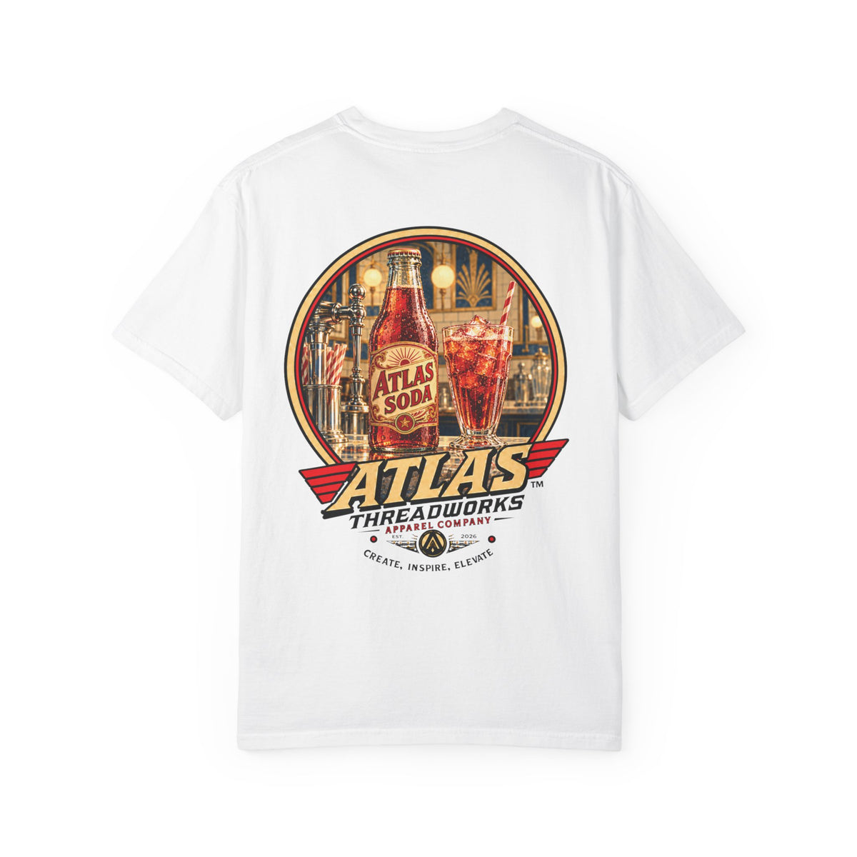 Atlas Soda Vintage Graphic T-Shirt