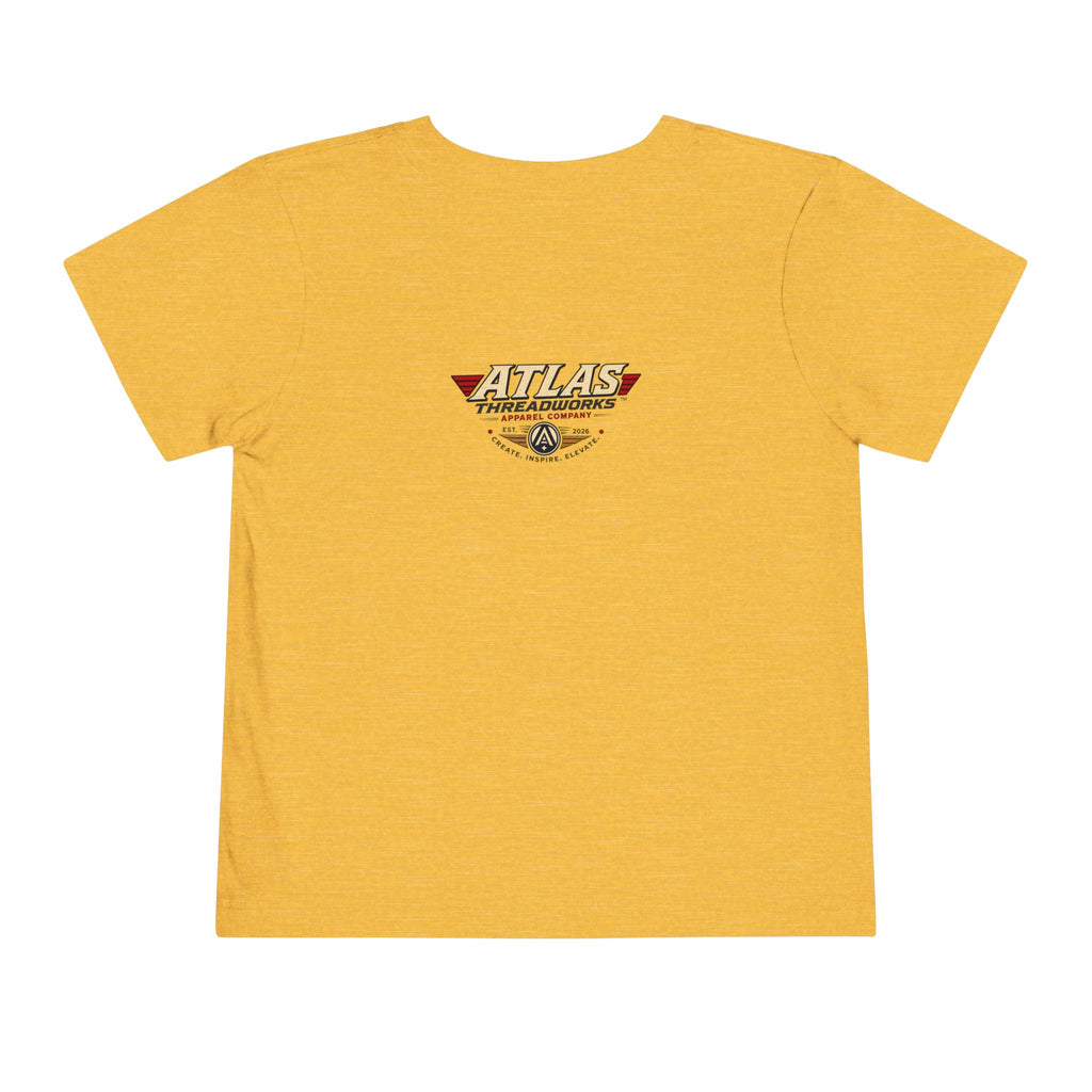Atlas Threadworks Toddler Tee – Vintage Train Set Logo Kids Shirt