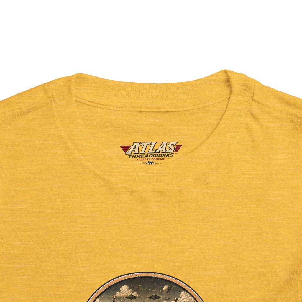 Atlas Threadworks Toddler Tee — Vintage Toddler Robots Logo Shirt