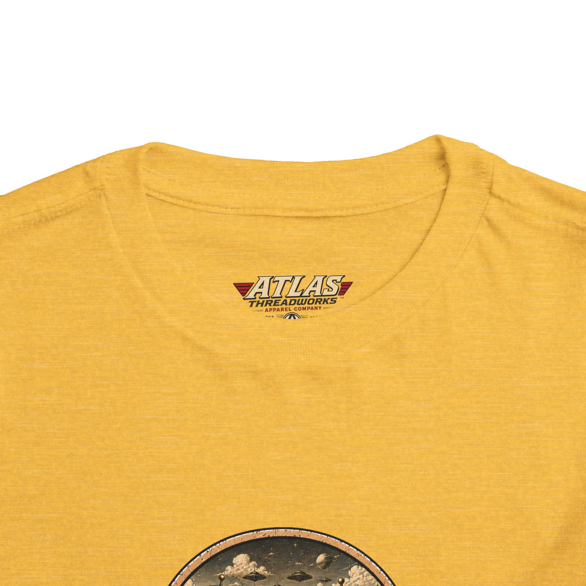 Atlas Threadworks Toddler Tee — Vintage Toddler Robots Logo Shirt