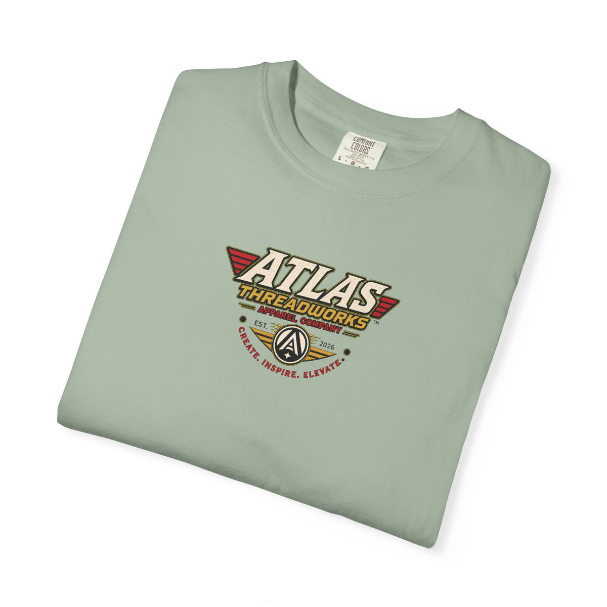 T-Shirt — Atlas Threadworks Vintage UFO Graphic Tee