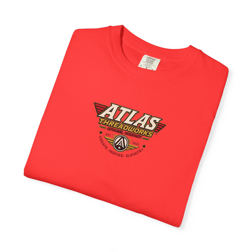 Atlas Threadworks Graphic T-Shirt — Vintage UFO Robot Chase