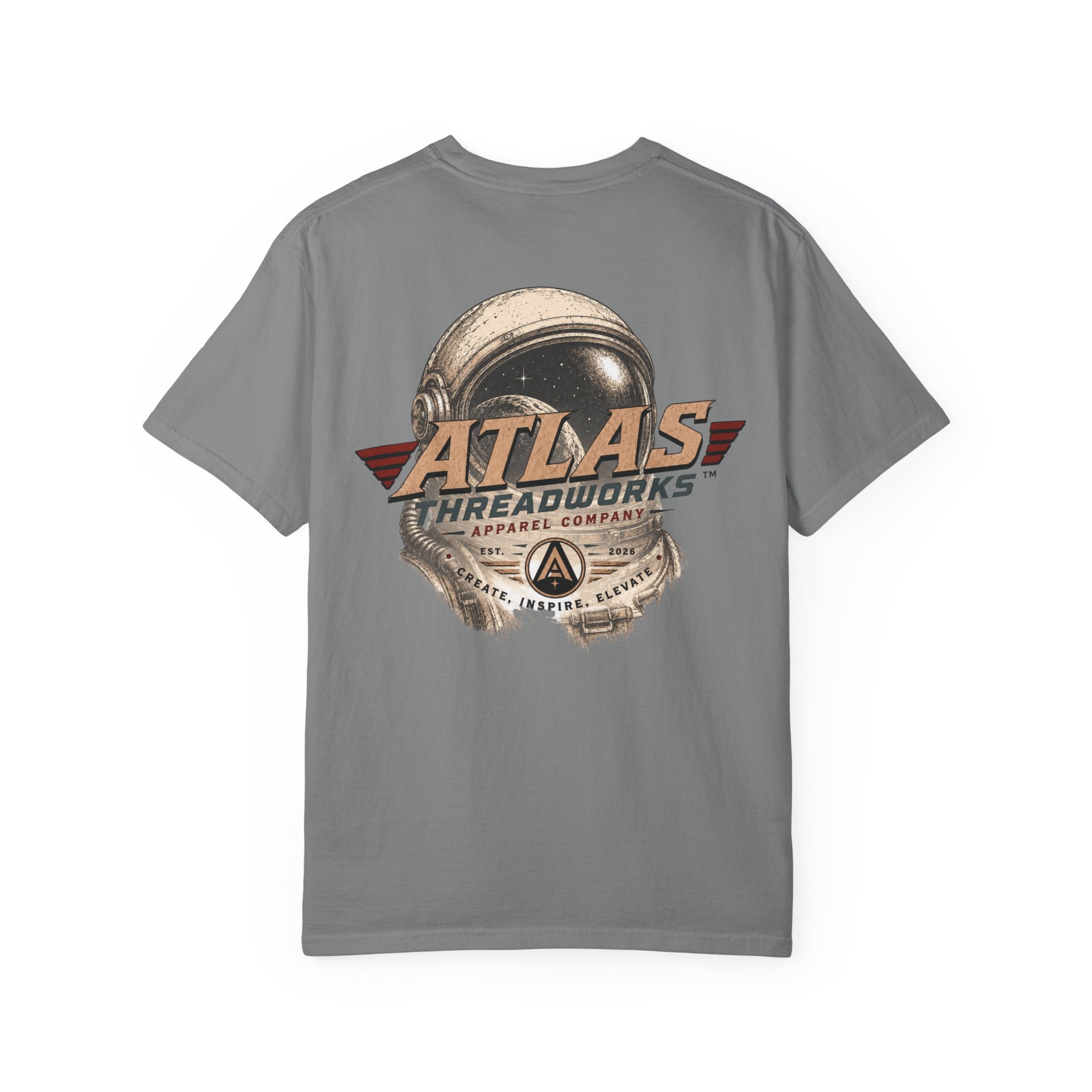 Atlas Threadworks Vintage Astronaut Graphic T-Shirt