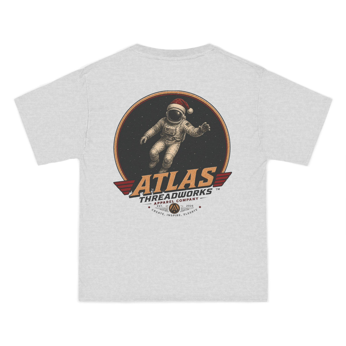 Atlas Threadworks Astronaut Christmas T-Shirt