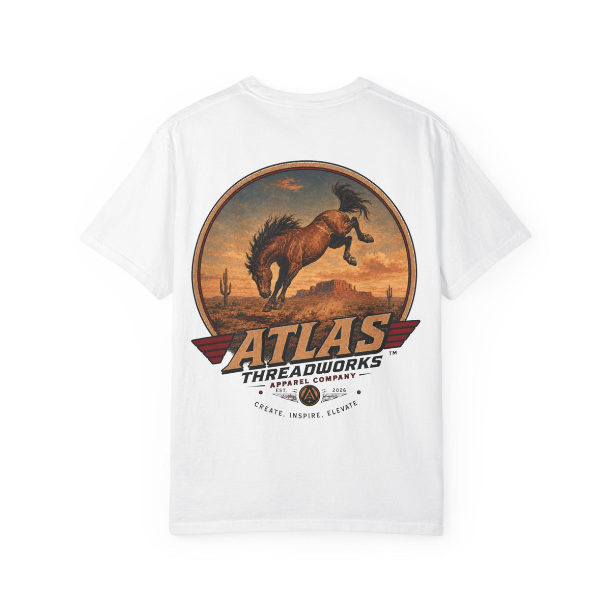 Atlas Threadworks Vintage Rodeo Horse T-Shirt