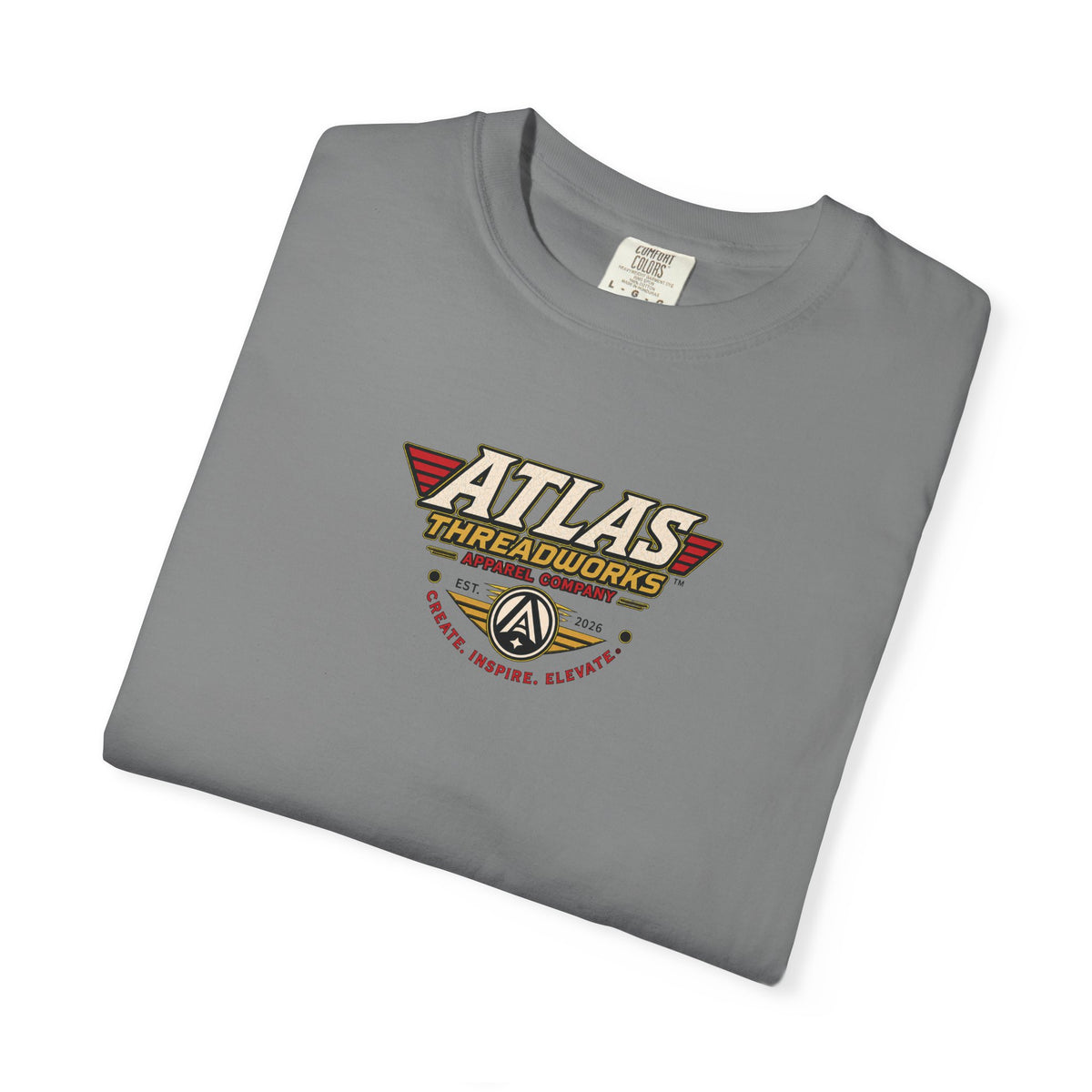 Atlas Threadworks Graphic T-Shirt — Vintage UFO Logo Tee