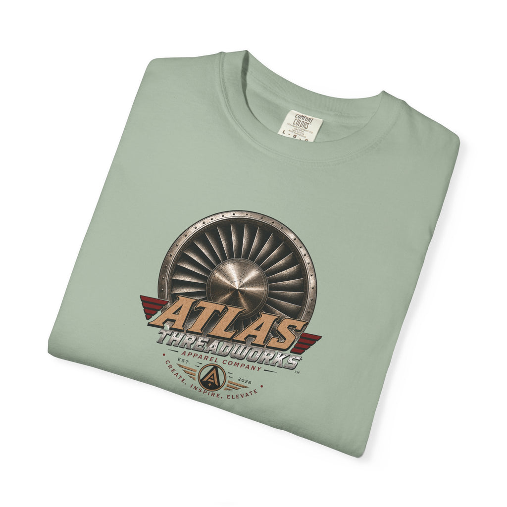 Atlas Threadworks Vintage Flying Wing Airplane T-Shirt