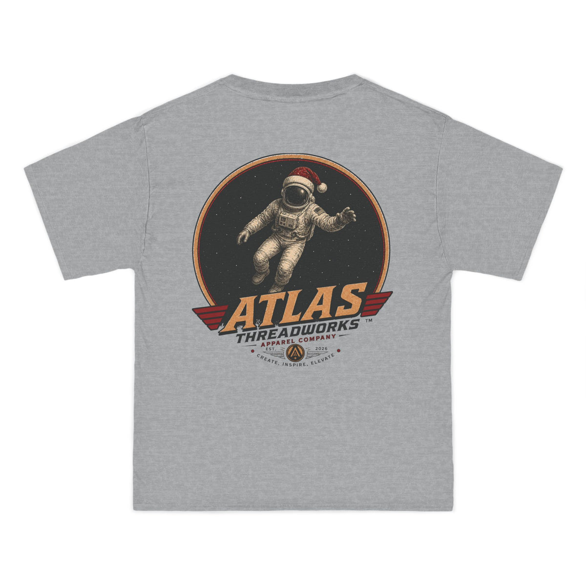Atlas Threadworks Astronaut Christmas T-Shirt