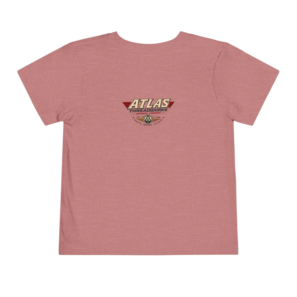 Atlas Threadworks Toddler Tee – Vintage Train Set Logo Kids Shirt