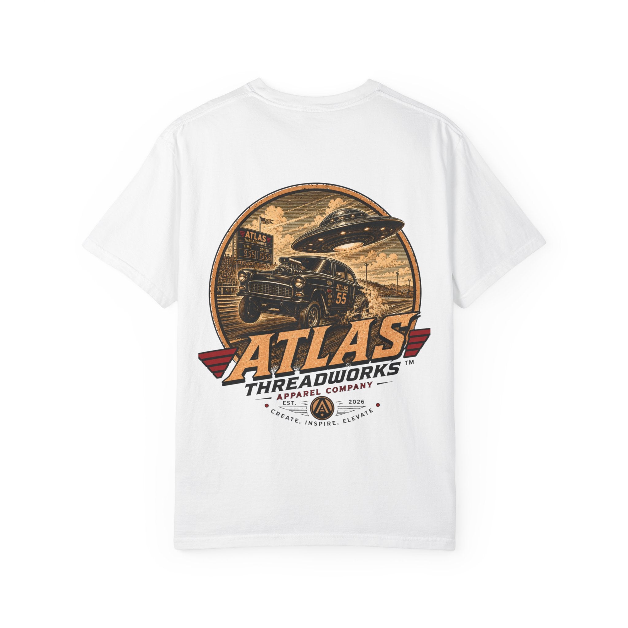 Atlas Threadworks Vintage UFO Gasser Chase Tee