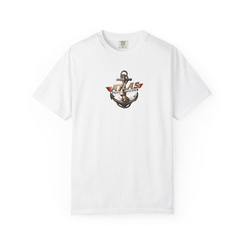 Anchor Logo T-Shirt — "Atlas Threadworks" Vintage Nautical Anchor Tee