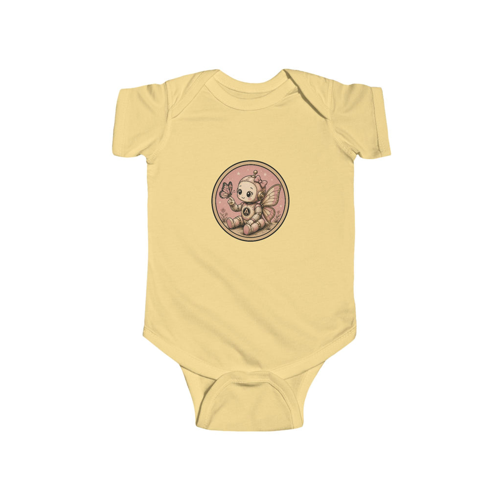 Atlas Threadworks Infant Gril Robot with Butterfly Onesie