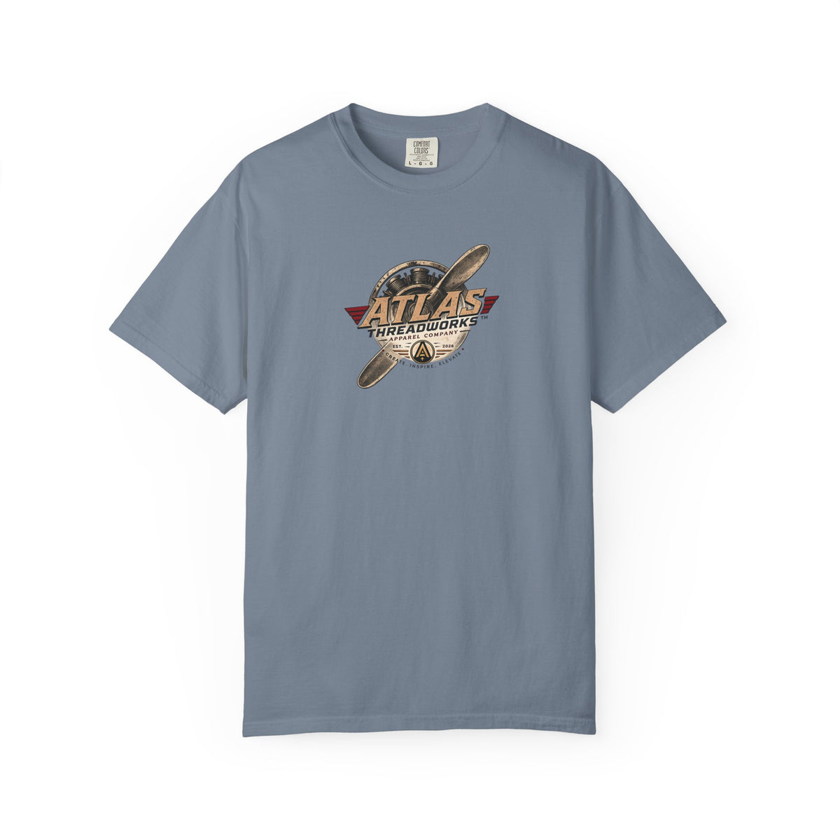 Atlas Threadworks Vintage Airplane T-Shirt