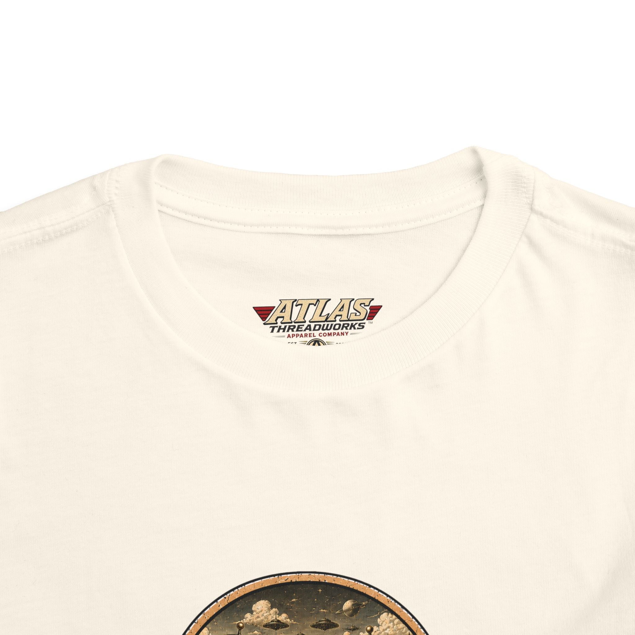 Atlas Threadworks Toddler Tee — Vintage Toddler Robots Logo Shirt