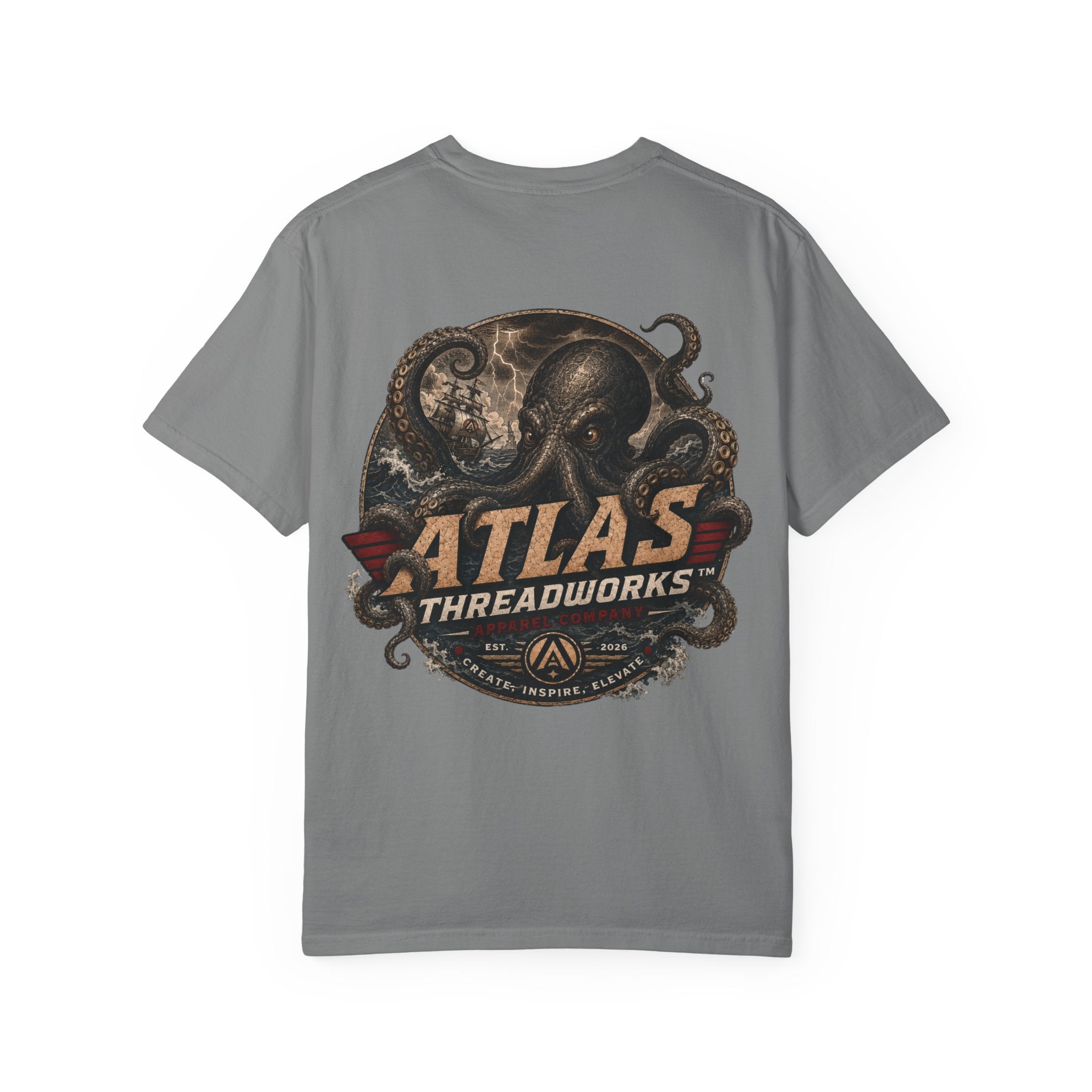 Atlas Threadworks Octopus Logo T-Shirt