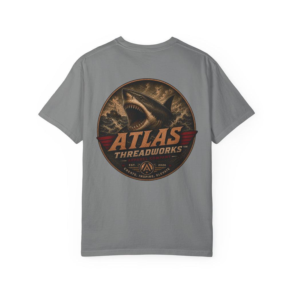 Atlas Threadworks Shark Logo T‑Shirt