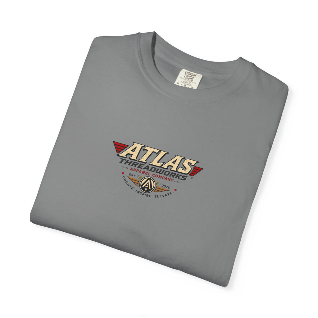 Atlas Threadworks T-Shirt — Retro Outdoor Bigfoot Graphic