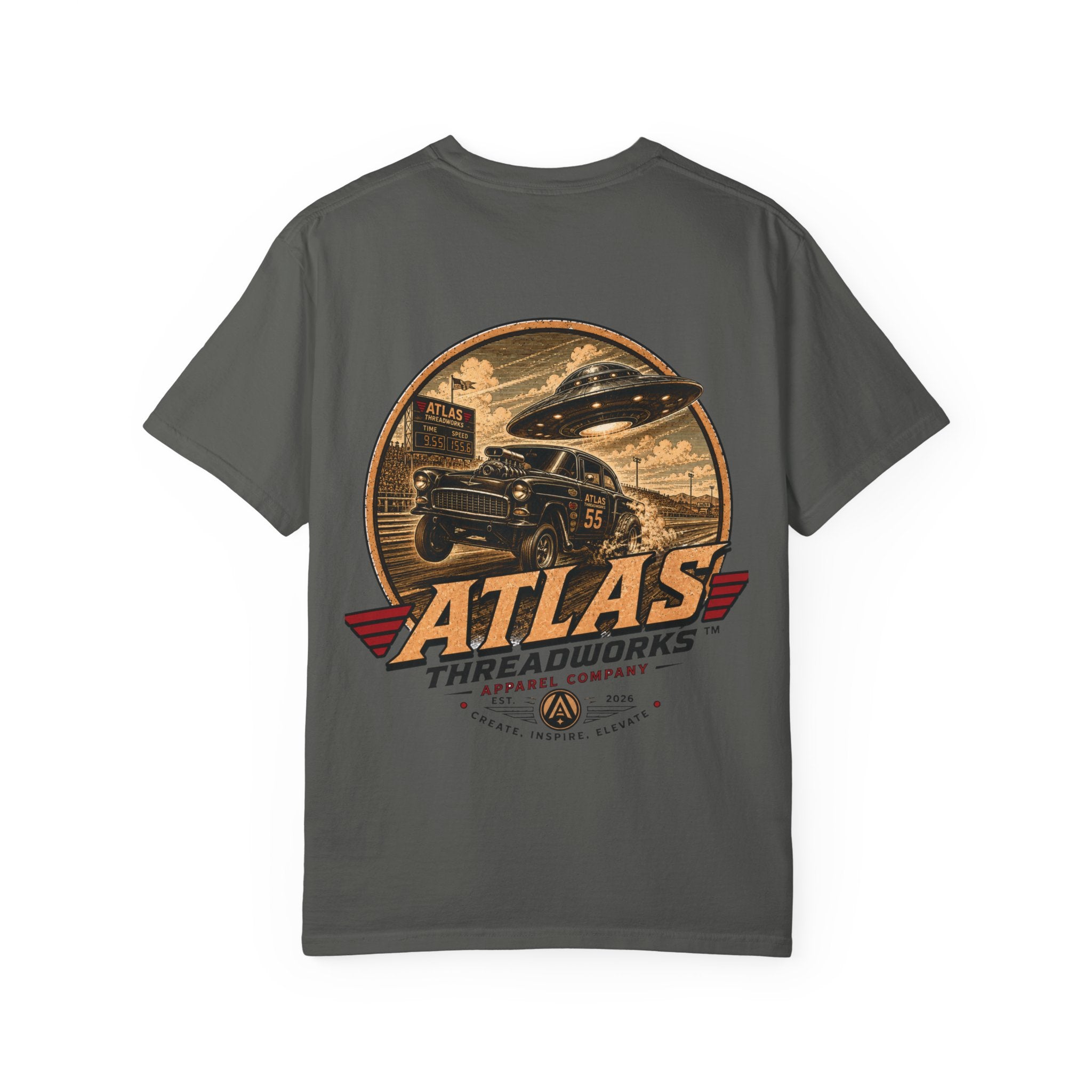Atlas Threadworks Vintage UFO Gasser Chase Tee