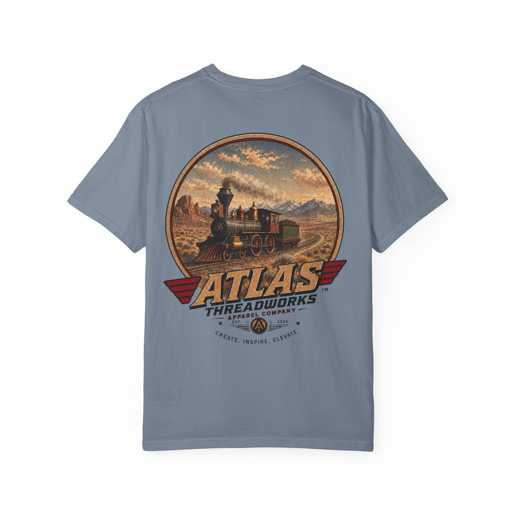 Atlas Threadworks Vintage Train T-Shirt