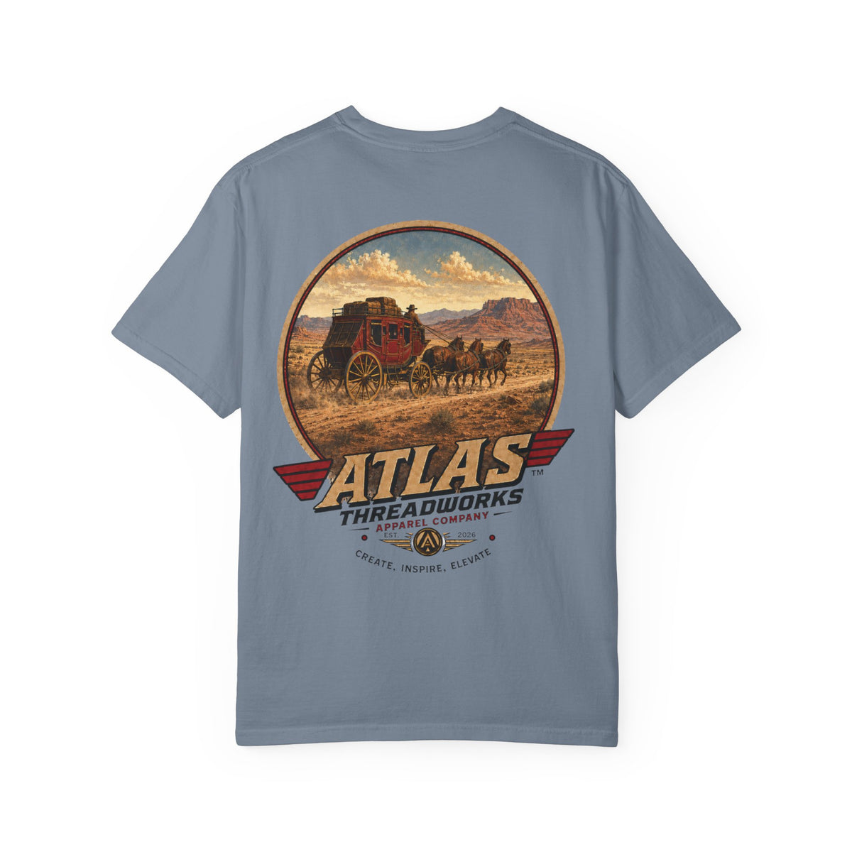 Atlas Threadworks Stagecoach Graphic T-Shirt