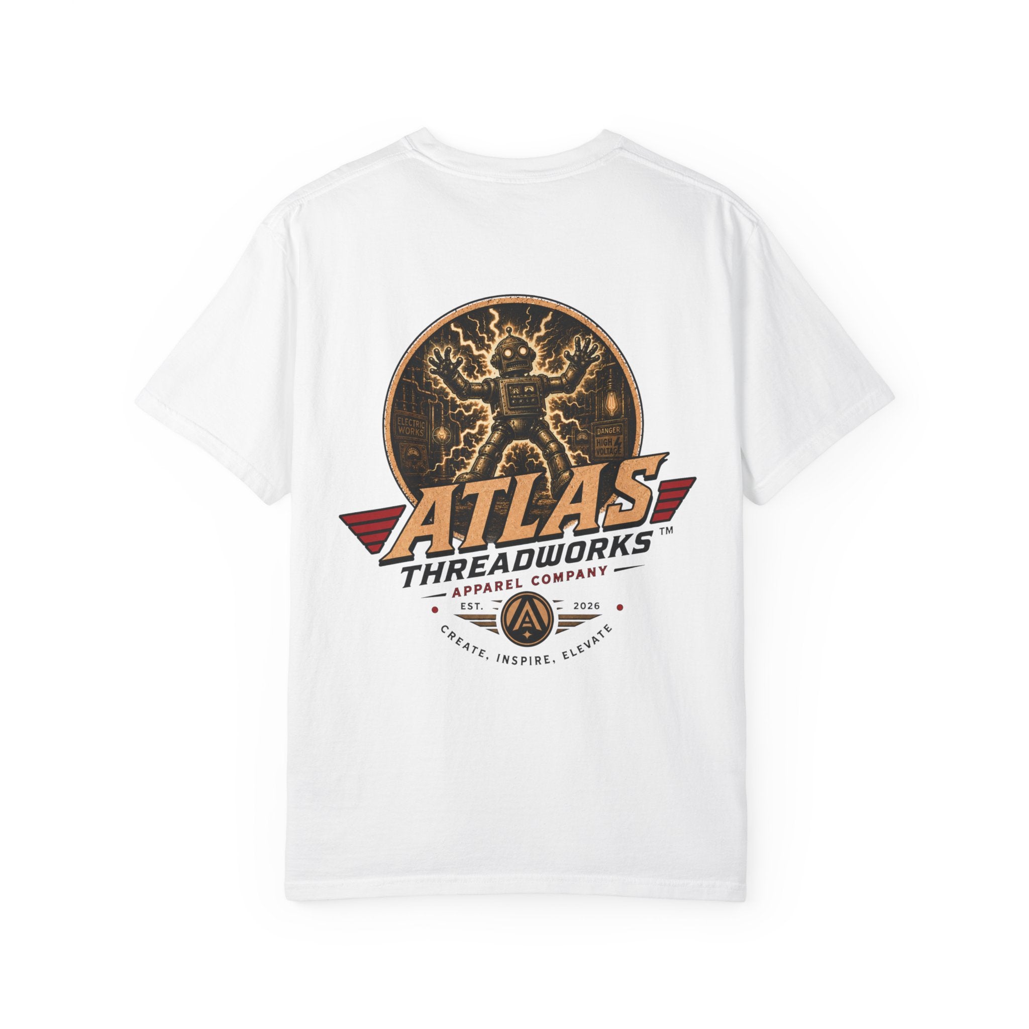 Atlas Threadworks Graphic T-Shirt — Vintage Electric Robot