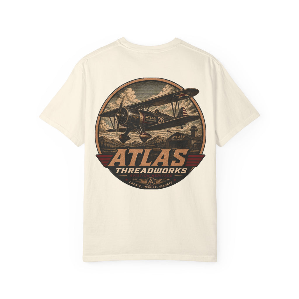 Atlas Threadworks Vintage Airplane T-Shirt