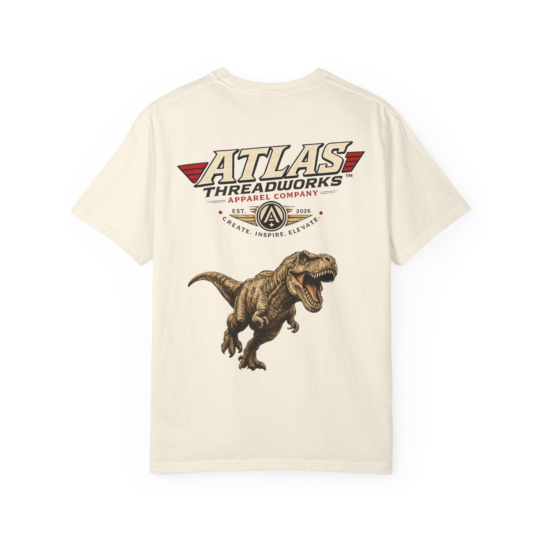T-Shirt — Atlas Threadworks T-Rex Graphic Tee