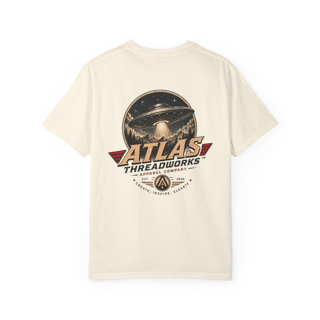 T-Shirt — Atlas Threadworks Vintage UFO Graphic Tee