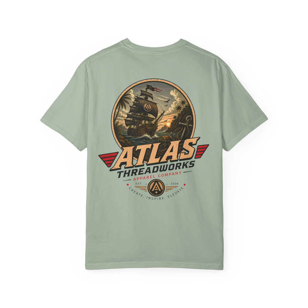 Atlas Threadworks Anchor & Ship Graphic T-Shirt