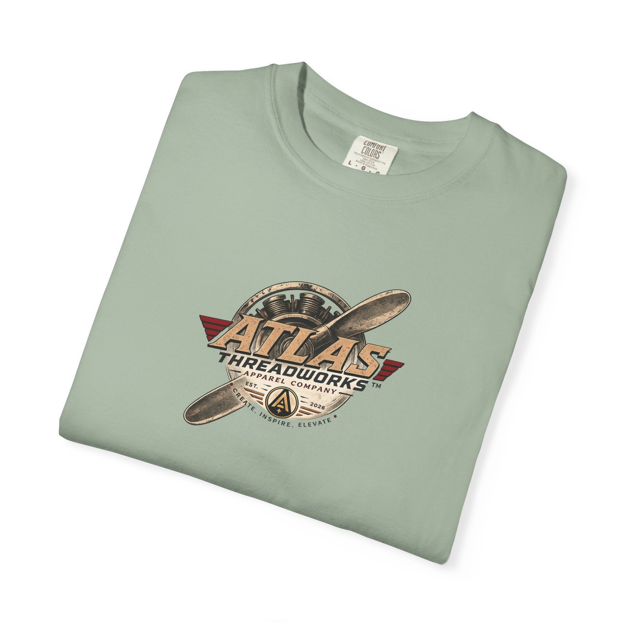 Atlas Threadworks Vintage Airplane T-Shirt