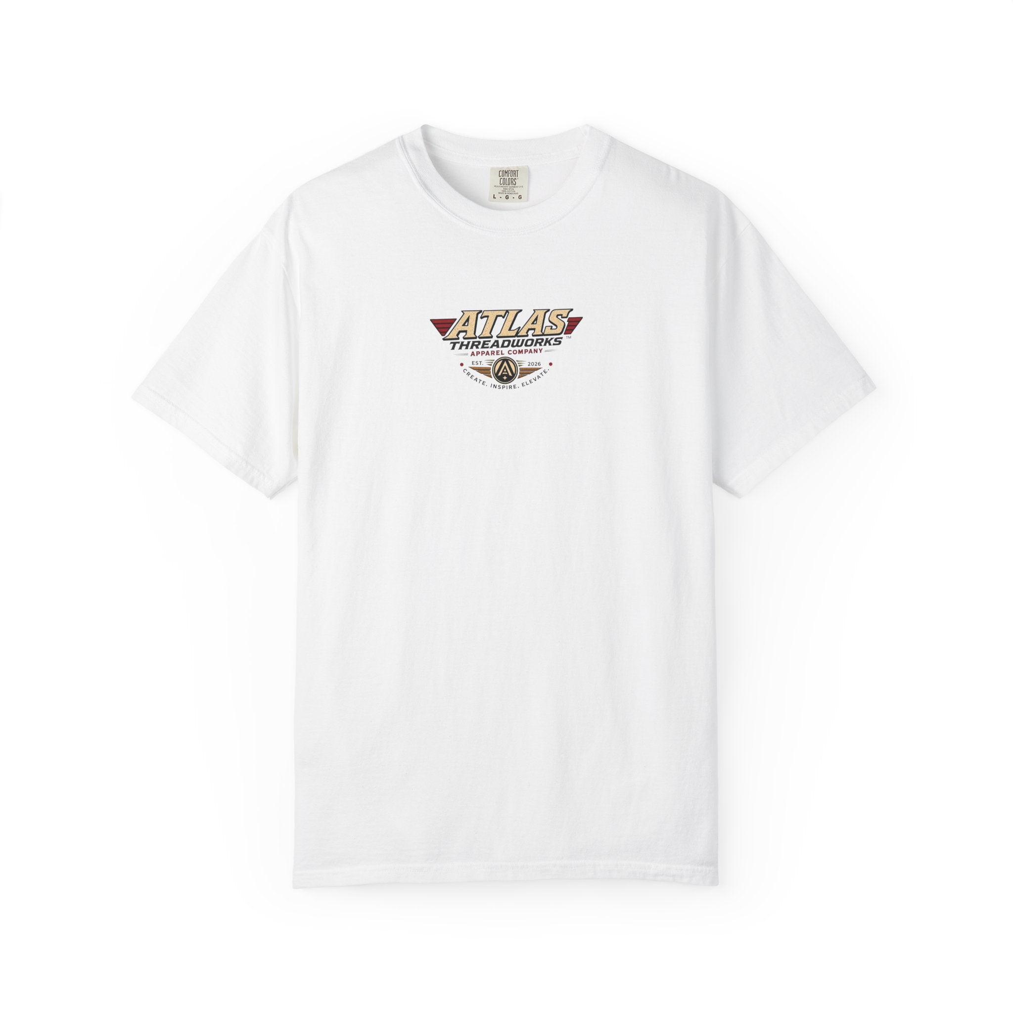 Atlas Threadworks Vintage Graphic T-Shirt — UFO & Hot Rod Retro Design