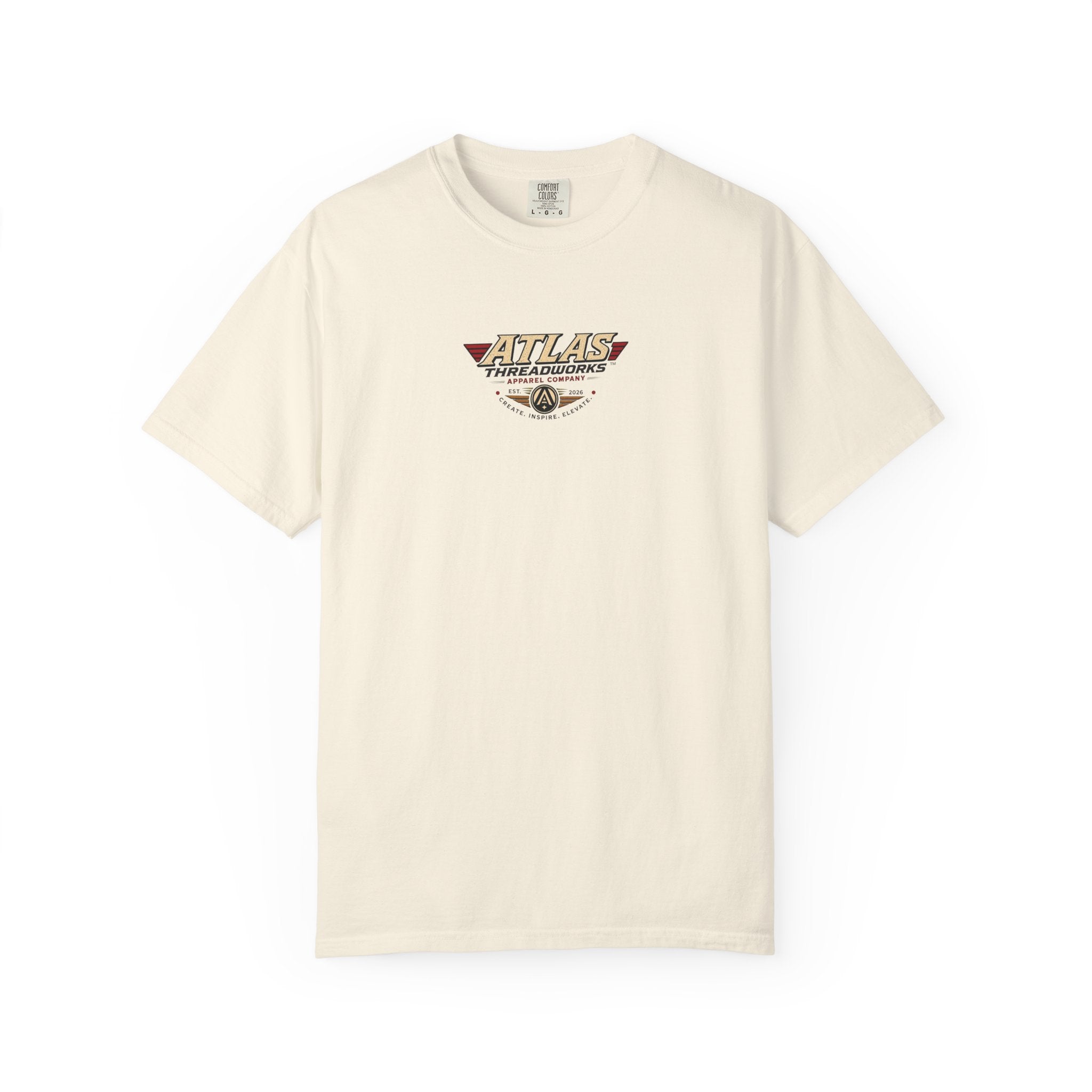 Atlas Threadworks Vintage Graphic T-Shirt — UFO & Hot Rod Retro Design