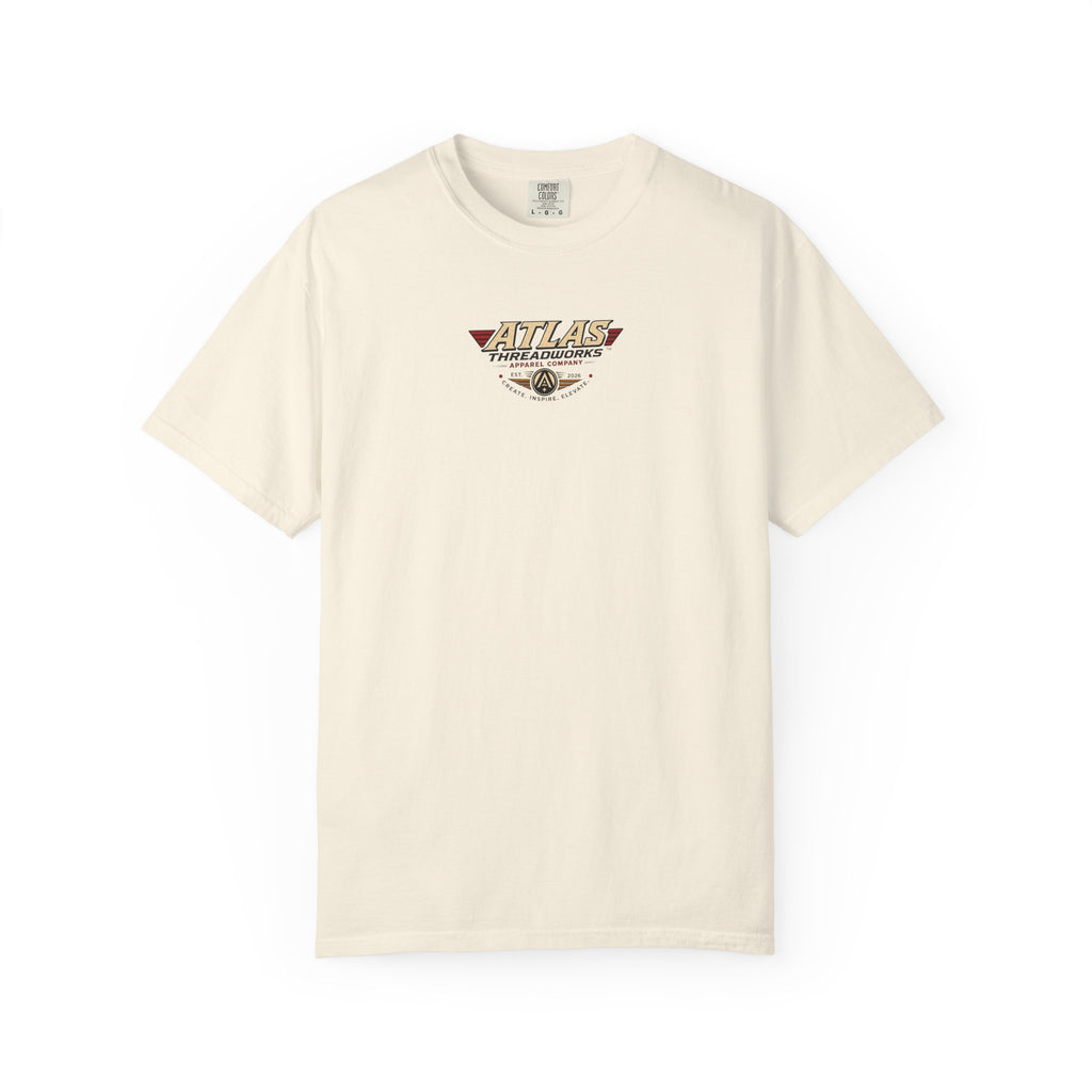 Atlas Threadworks Scenic Tee — Vintage Zion Canyon Graphic T‑Shirt