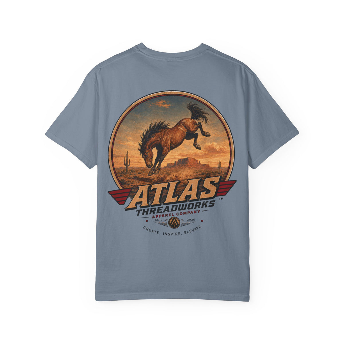 Atlas Threadworks Vintage Rodeo Horse T-Shirt