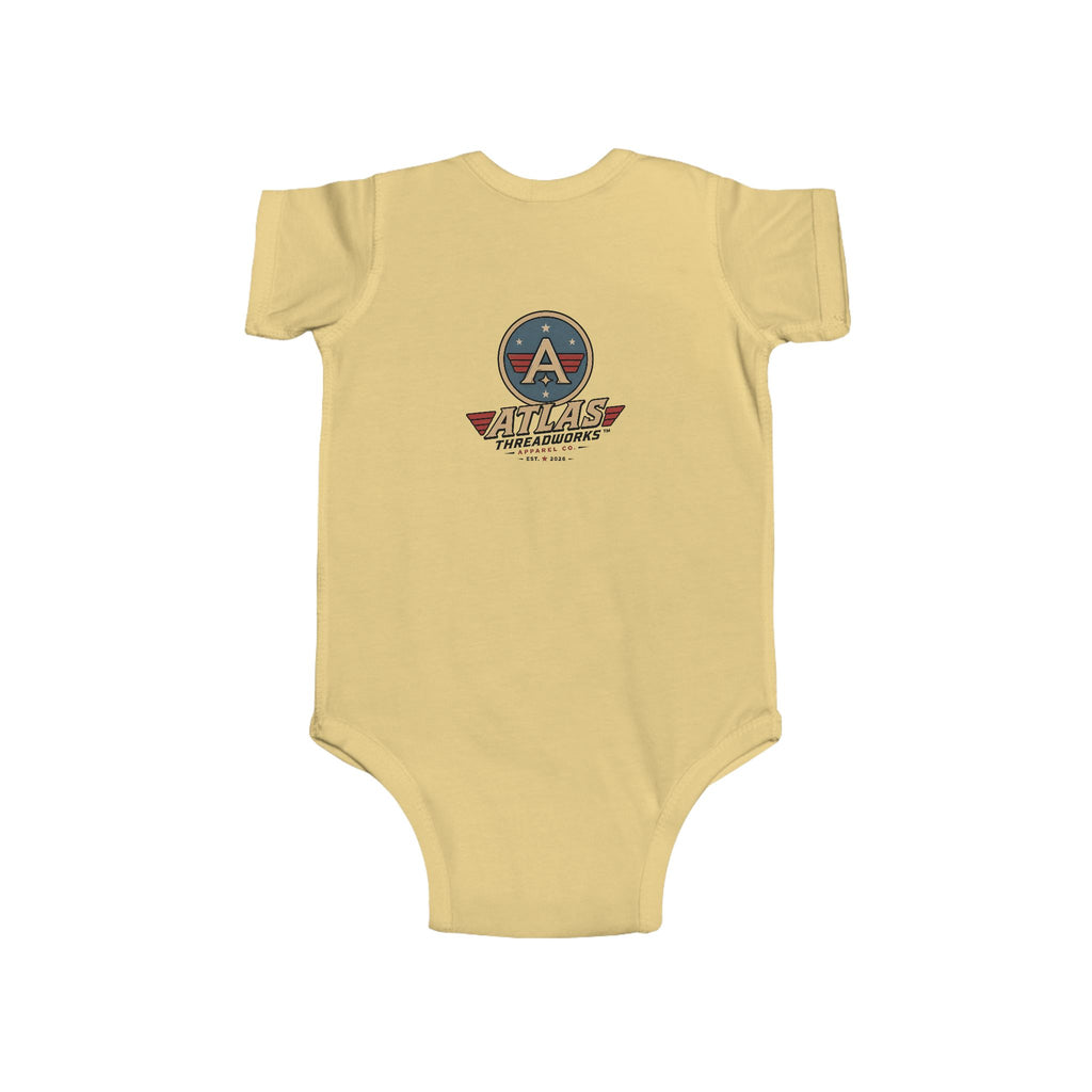 Cute Sloth Baby Bodysuit – Cozy Infant Onesie with Robot Explorer Graphic