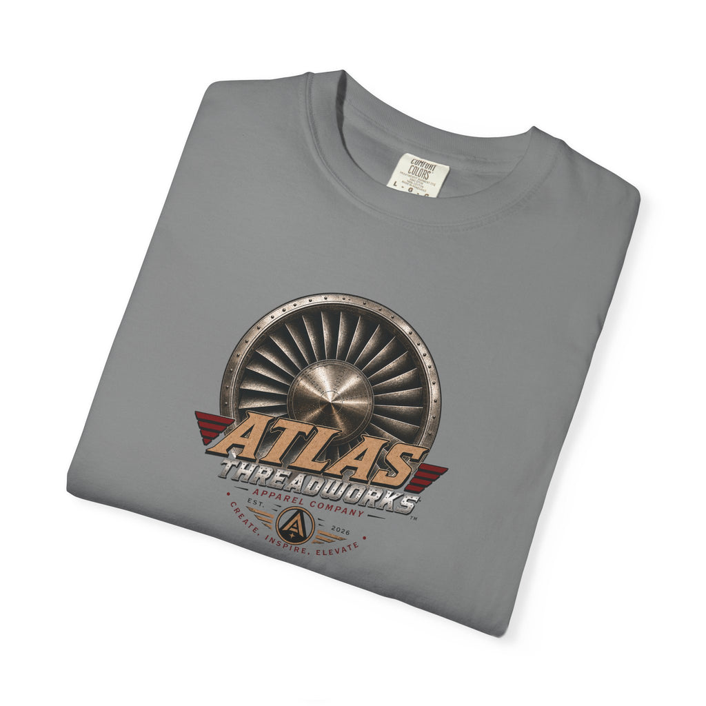 Atlas Threadworks Vintage Flying Wing Airplane T-Shirt