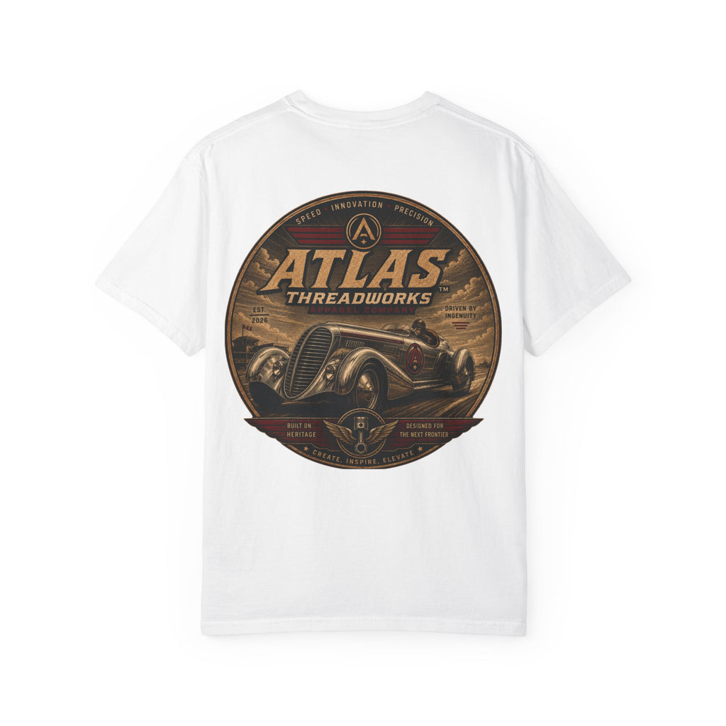 Atlas Threadworks Vintage Car T‑Shirt